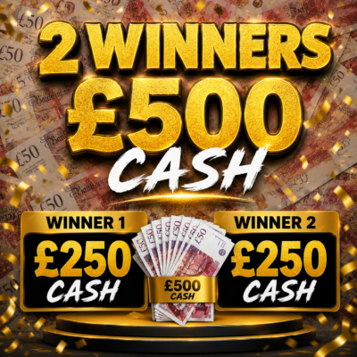 Win £500 tax-free cash